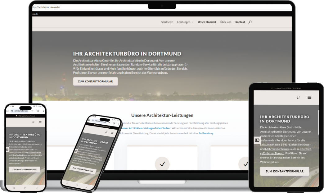 Referenz Webdesign Architekturbüro
