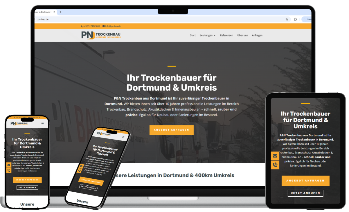 referenzpnbau Trockenbauer Dortmund